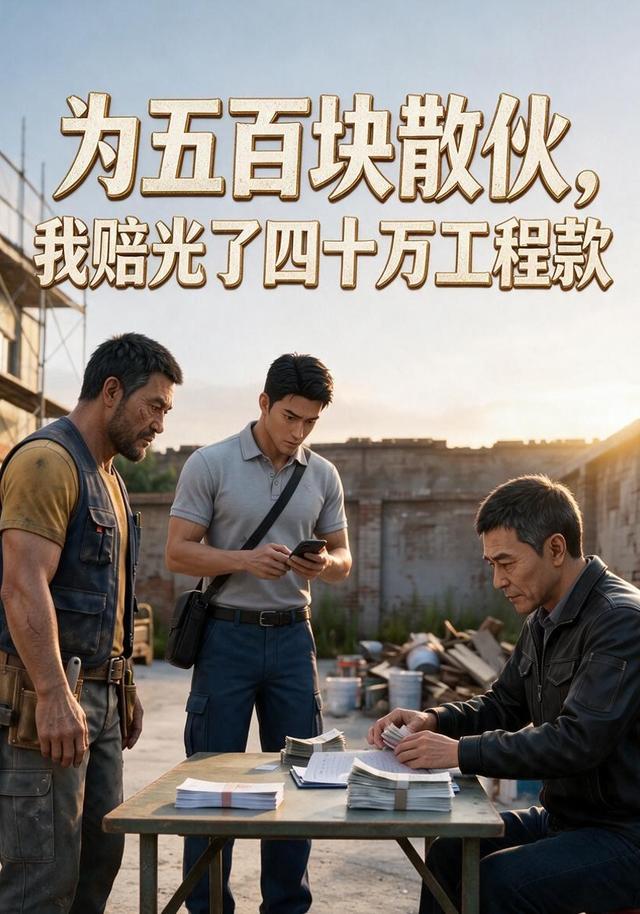为五百块散伙，我赔光了四十万工程款