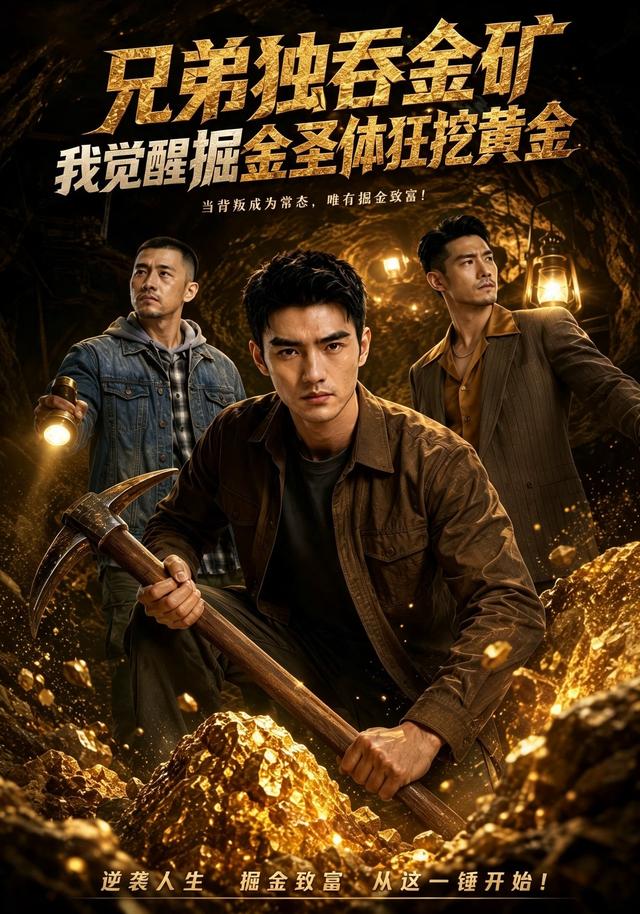 兄弟独吞金矿，我觉醒掘金圣体狂挖黄金