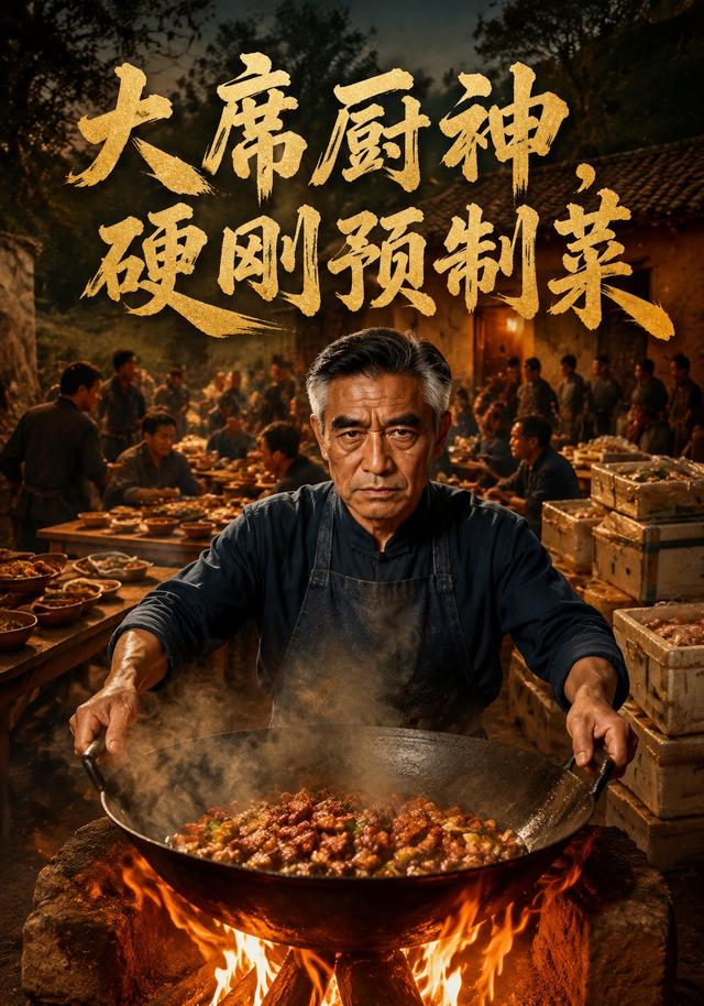 大席厨神，硬刚预制菜