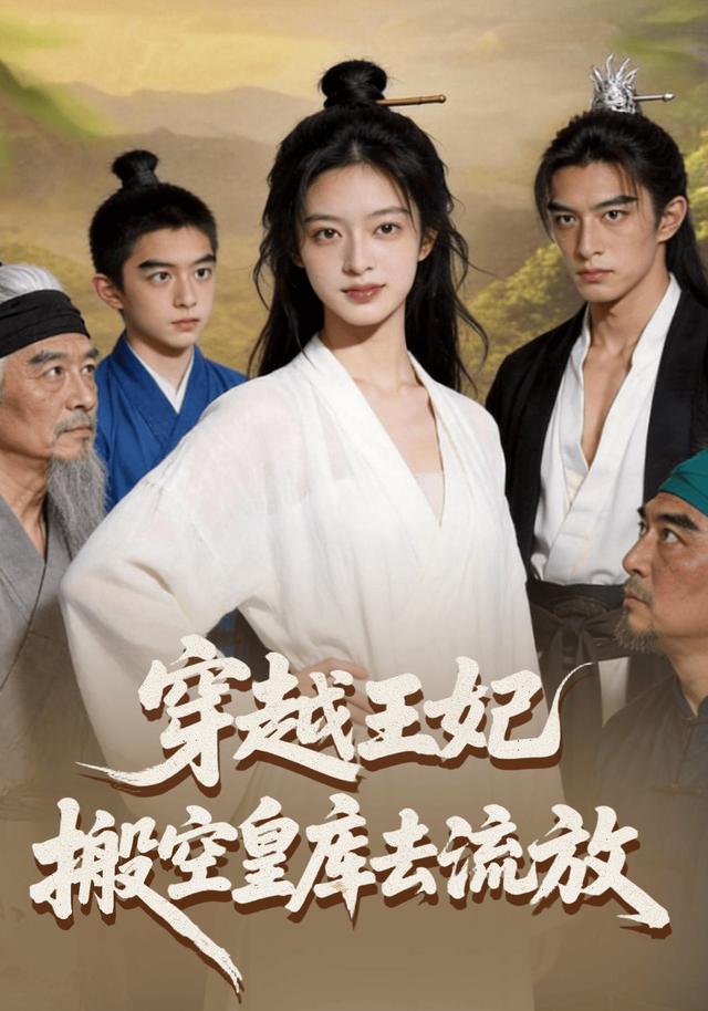 穿越王妃，搬空皇库去流放封面图