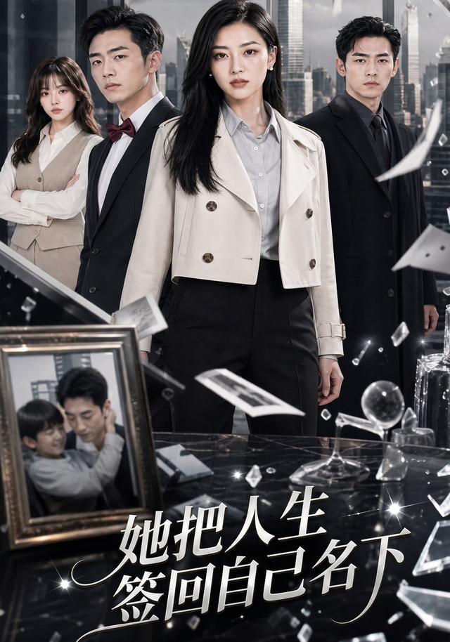 她把人生签回自己名下 cover