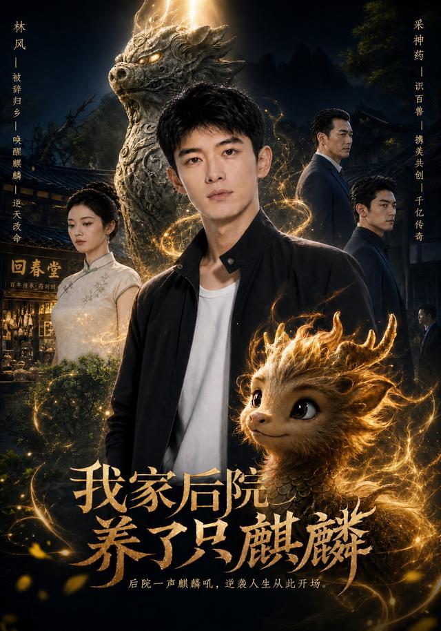 我家后院养了只麒麟 cover