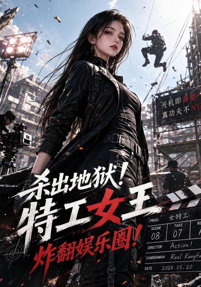杀出地狱！特工女王炸翻娱乐圈！ cover