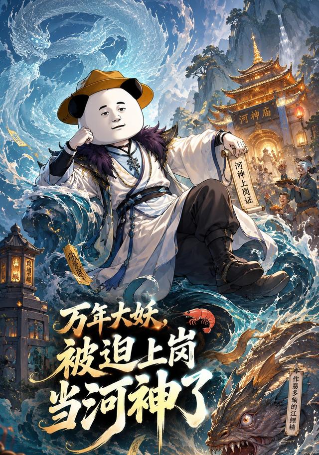 万年大妖，被迫上岗当河神了