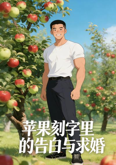 苹果刻字里的告白与求婚