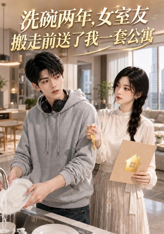 洗碗两年，女室友搬走前送了我一套公寓 cover