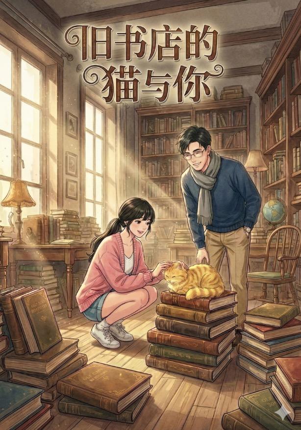 旧书店的猫与你