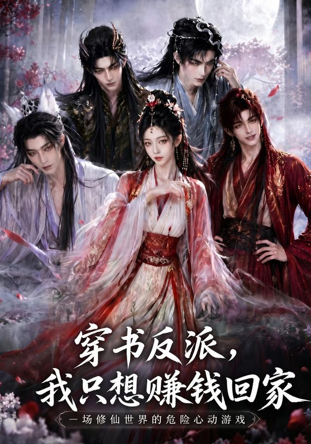 穿书反派，我只想赚钱回家 cover
