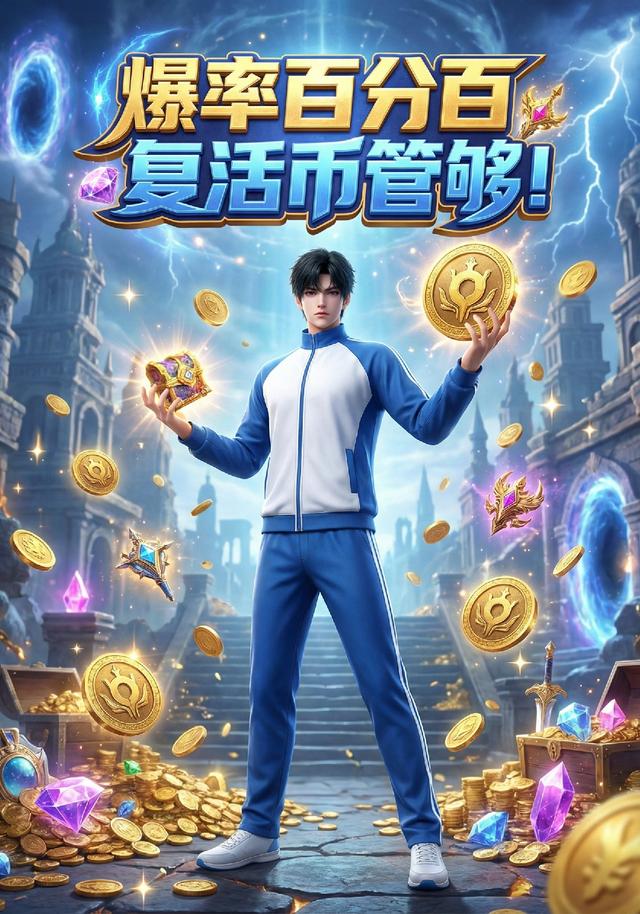 爆率百分百，复活币管够！封面图