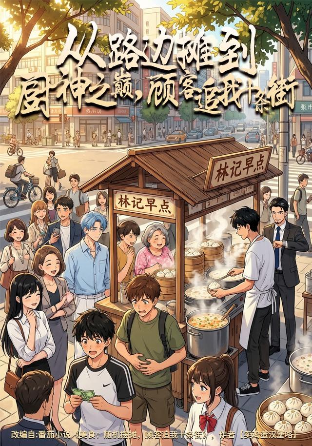 从路边摊到厨神之巅，顾客追我十条街封面图