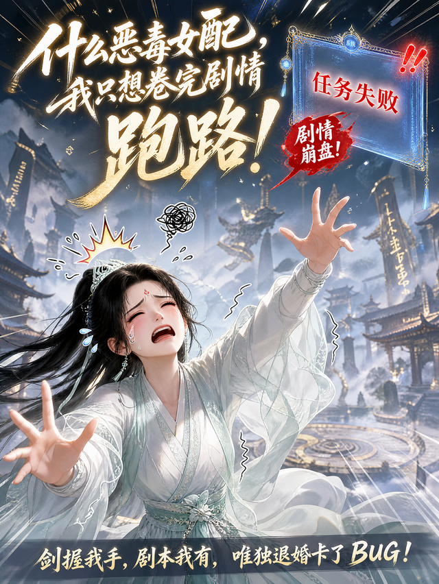 什么恶毒女配，我只想卷完剧情跑路！ cover