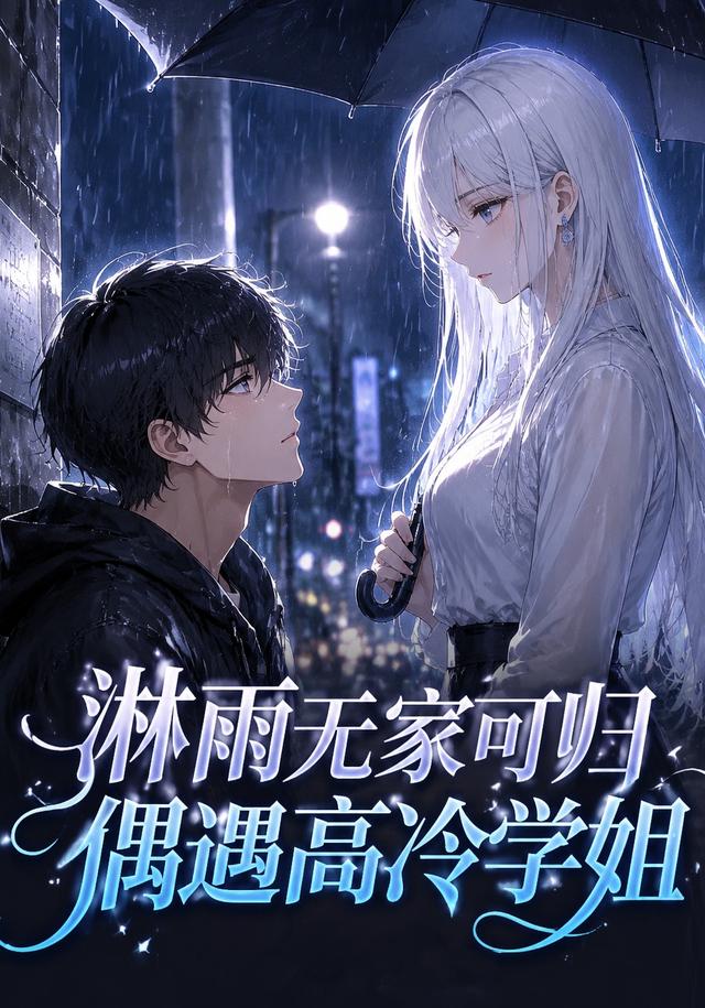 淋雨无家可归，偶遇高冷学姐