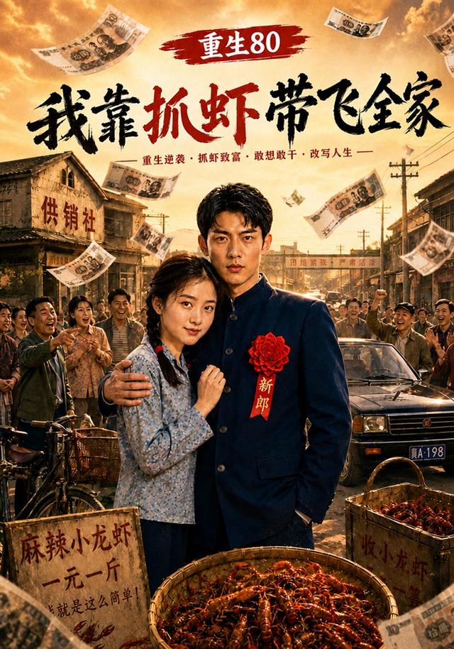 重生80，我靠抓虾带飞全家 cover