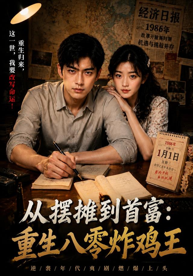 从摆摊到首富： 重生八零炸鸡王 cover