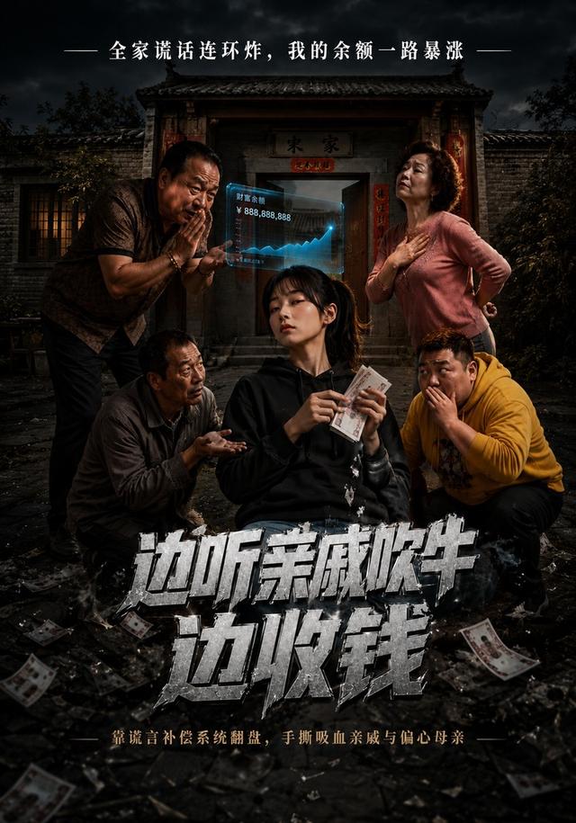 边听亲戚吹牛边收钱