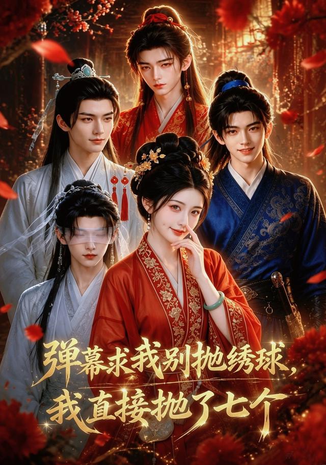 弹幕求我别抛绣球，我直接抛了七个