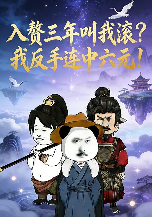 入赘三年叫我滚？我反手连中六元！封面图