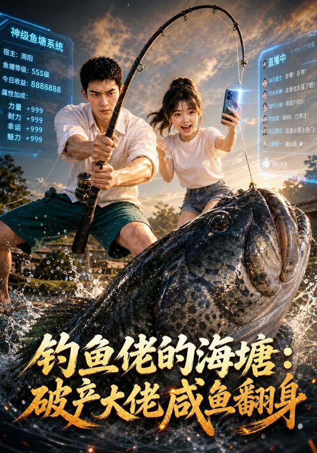 钓鱼佬的海塘：破产大佬咸鱼翻身 cover