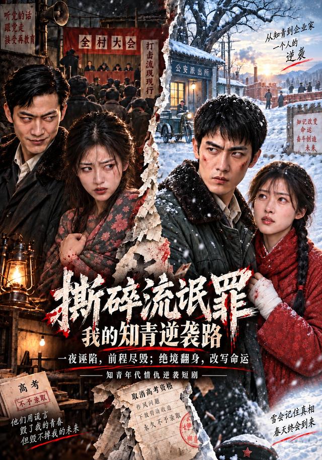 撕碎流氓罪,我的知青逆袭路 cover