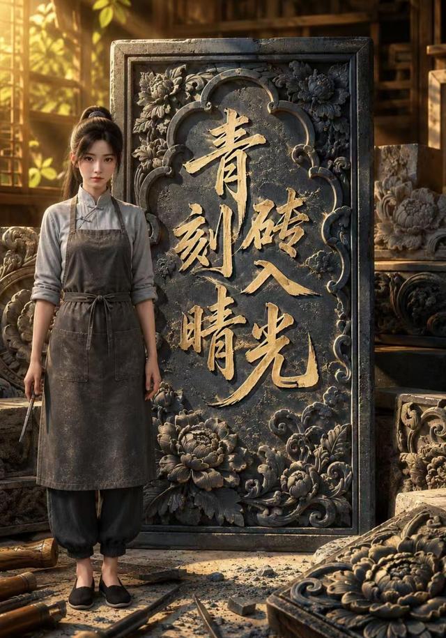 青砖刻入晴光 cover