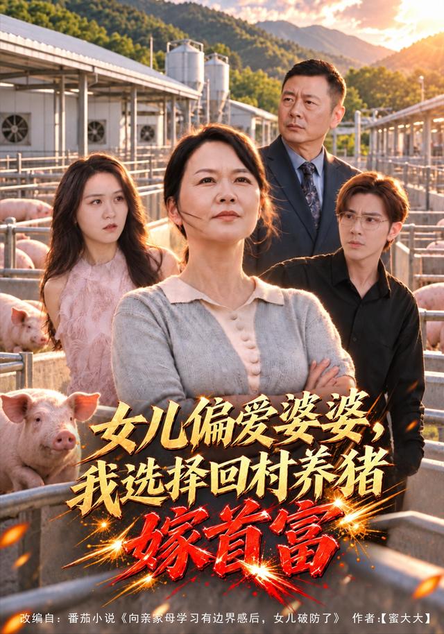 女儿偏爱婆婆，我选择回村养猪嫁首富