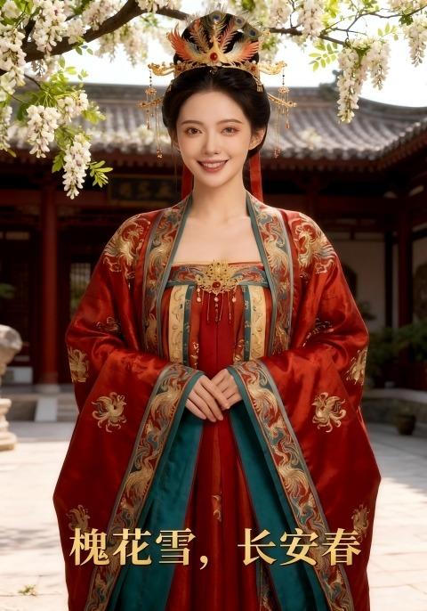 槐花雪，长安春