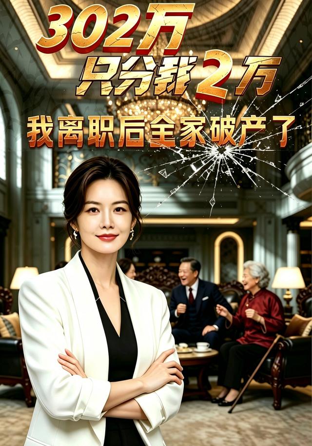 302万只分我2万，我离职后全家破产了