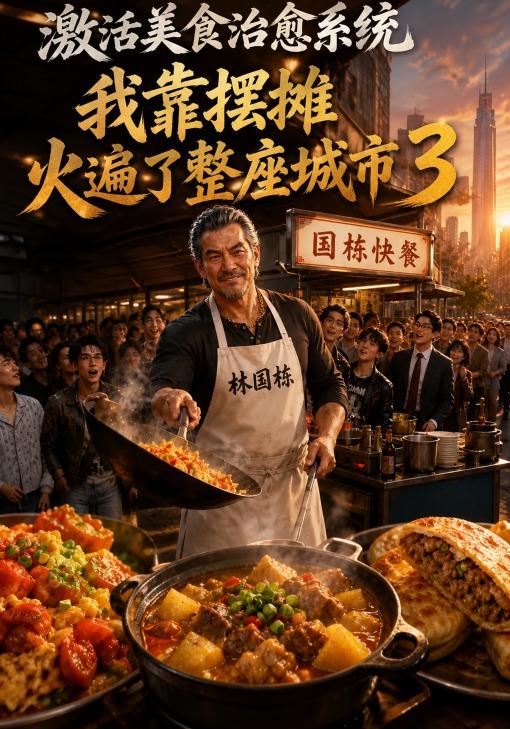 激活美食治愈系统我靠摆摊火遍了整座城市3