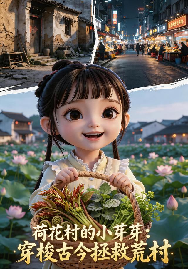 荷花村的小芽芽：穿梭古今拯救荒村 cover