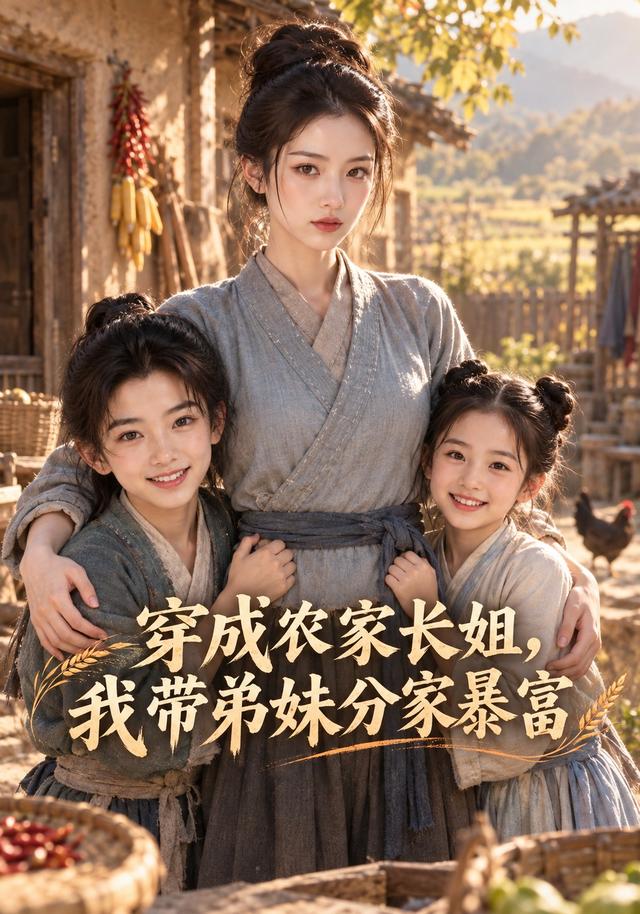 穿成农家长姐，我带弟妹分家暴富 cover