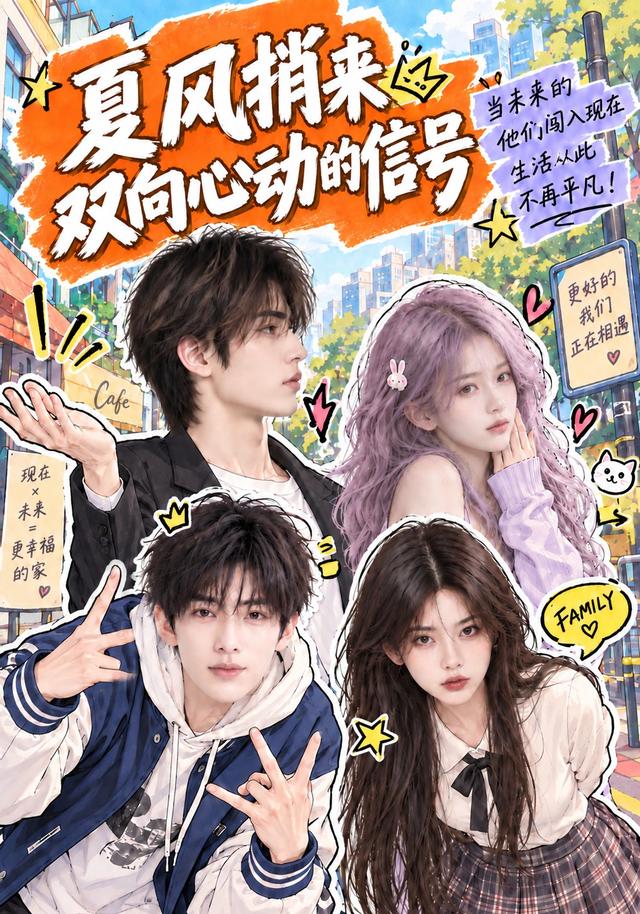 夏风捎来双向心动的信号