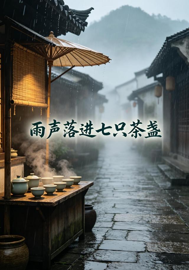 雨声落进七只茶盏 cover