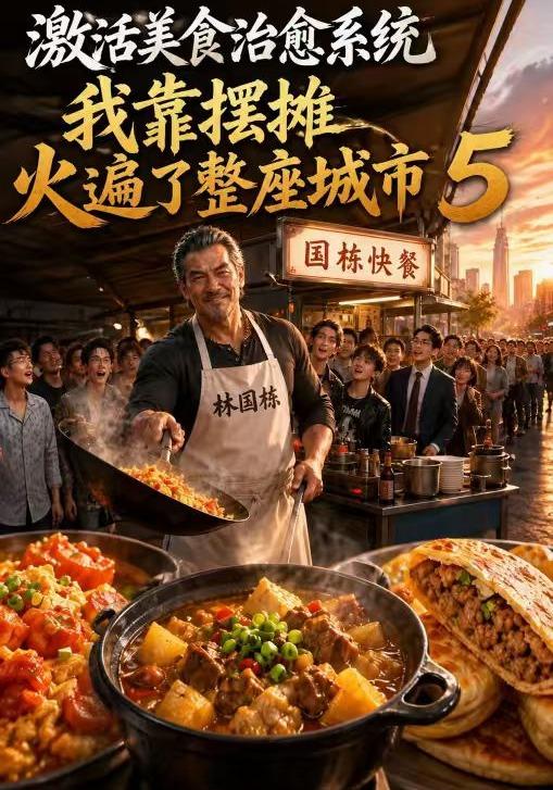 激活美食治愈系统我靠摆摊火遍了整座城市5