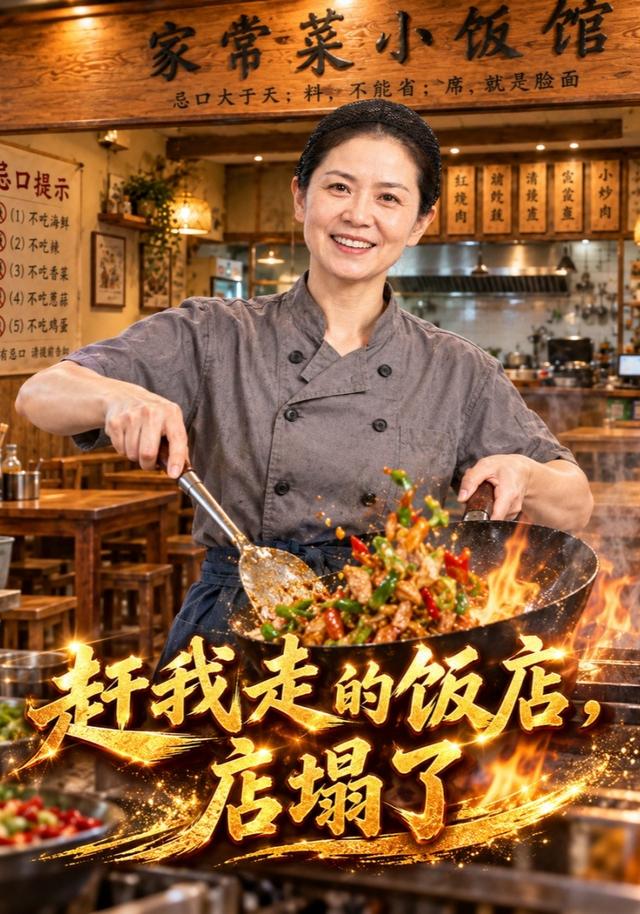 赶我走的饭店，店塌了