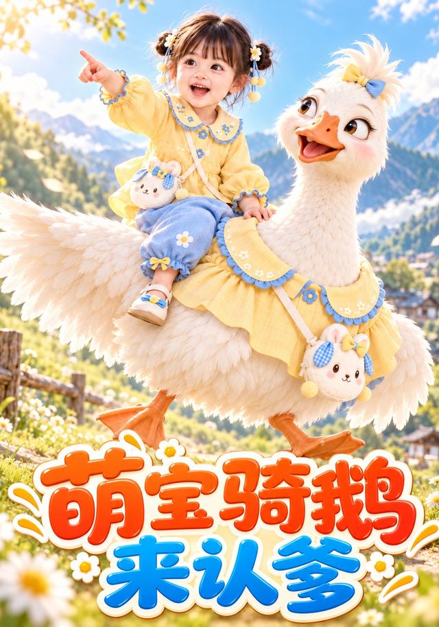萌宝骑鹅来认爹