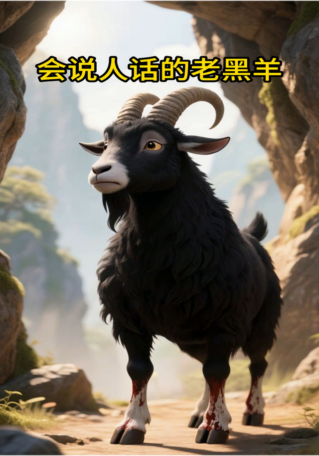 会说人话的老黑羊