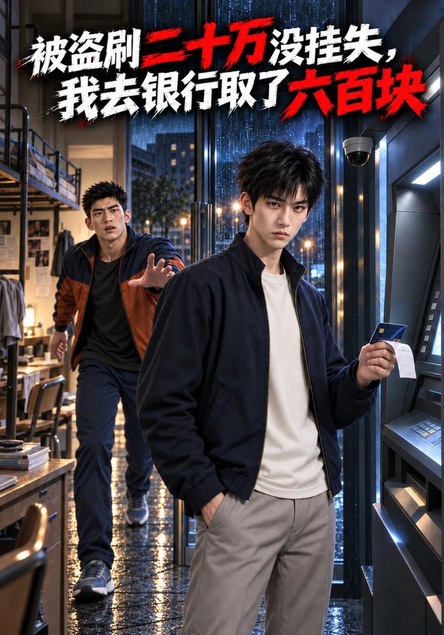 被盗刷二十万没挂失，我去银行取了六百块