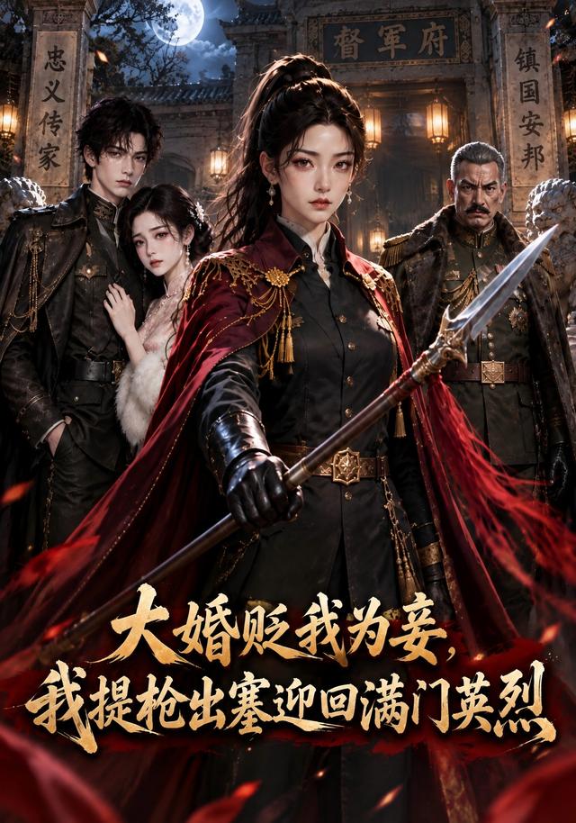 大婚贬我为妾，我提枪出塞迎回满门英烈 cover