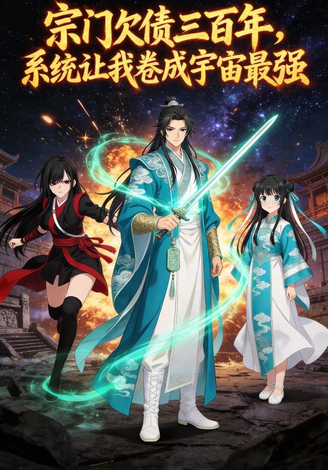宗门欠债三百年，系统让我卷成宇宙最强封面图