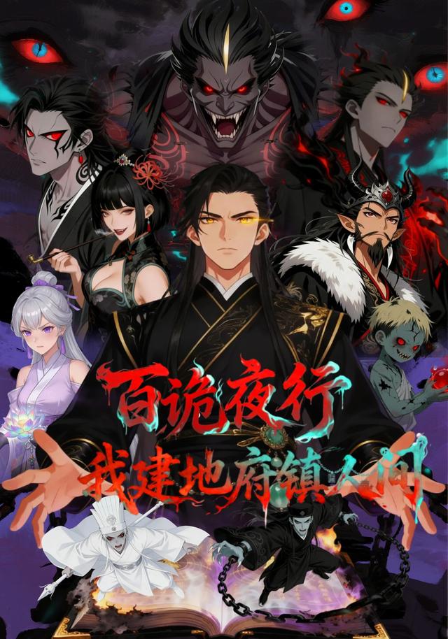 百诡夜行，我建地府镇人间封面图