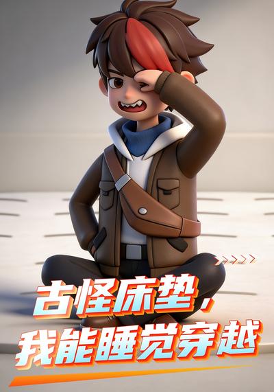 古怪床垫，我能睡觉穿越