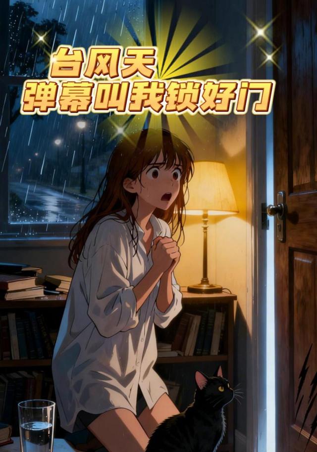 台风天弹幕叫我锁好门