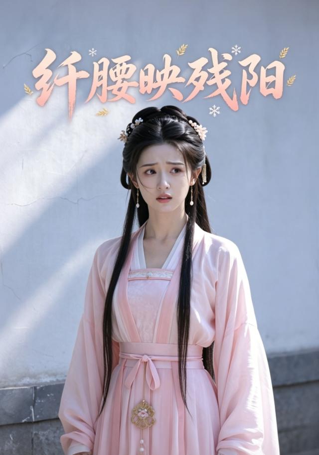 纤腰映残阳