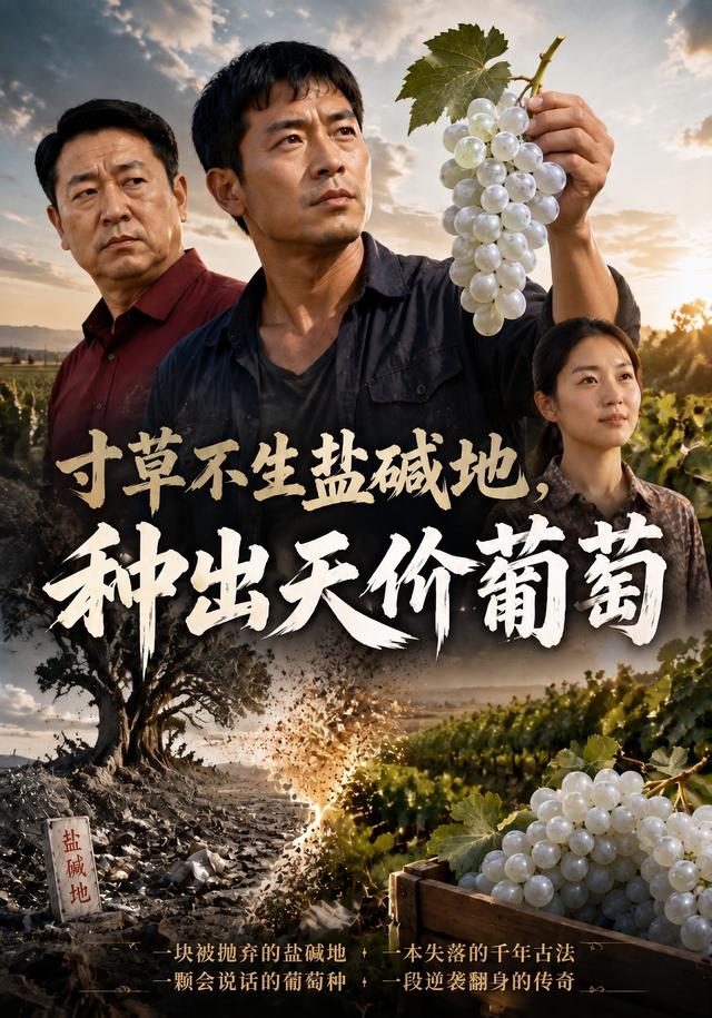 寸草不生盐碱地，种出天价葡萄 cover