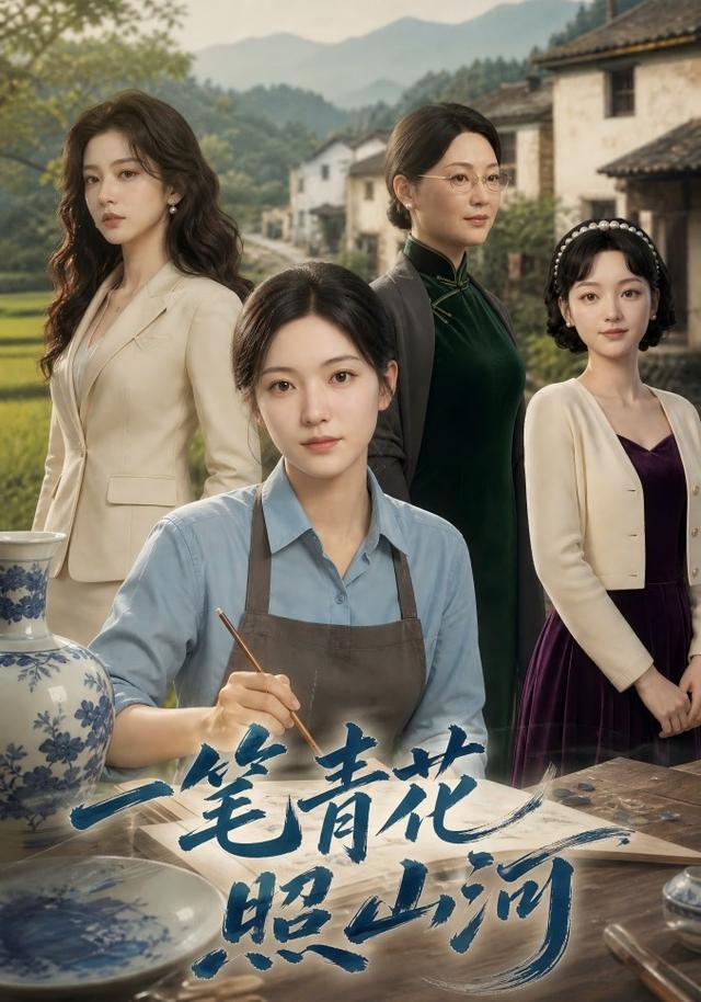 一笔青花照山河 cover