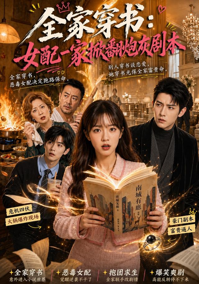 全家穿书：女配一家掀翻炮灰剧本 cover