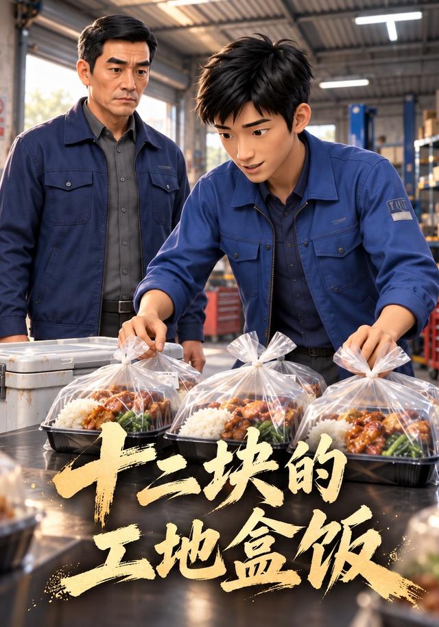 十二块的工地盒饭