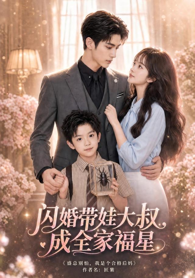 闪婚带娃大叔，成全家福星
