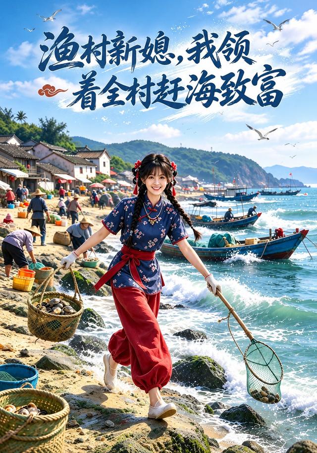 渔村新媳，我领着全村赶海致富