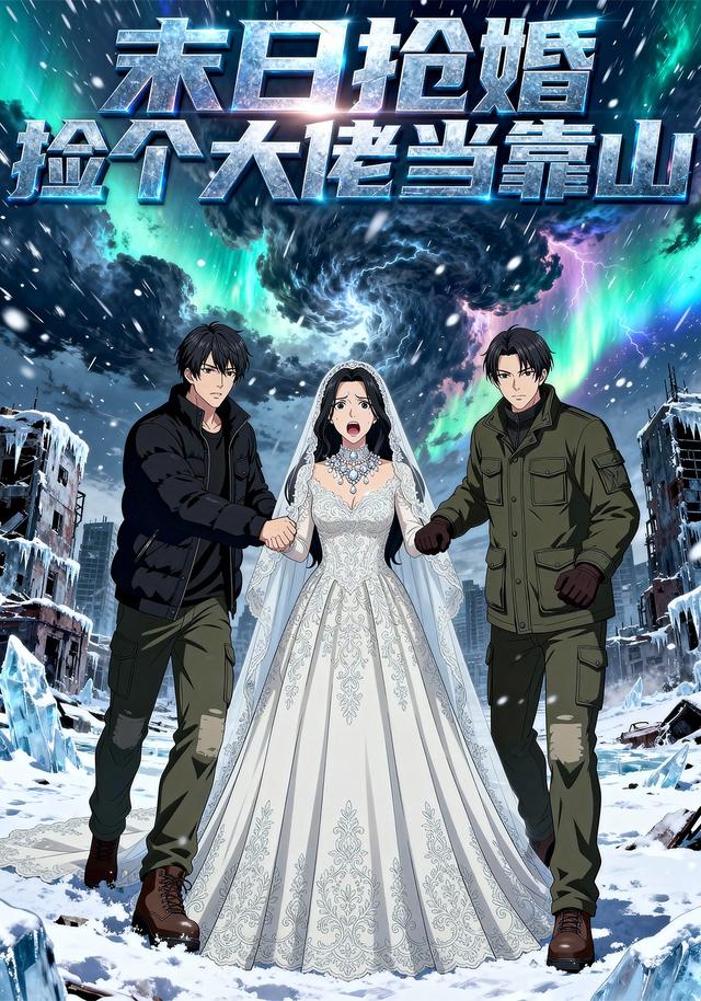 末日抢婚，捡个大佬当靠山封面图